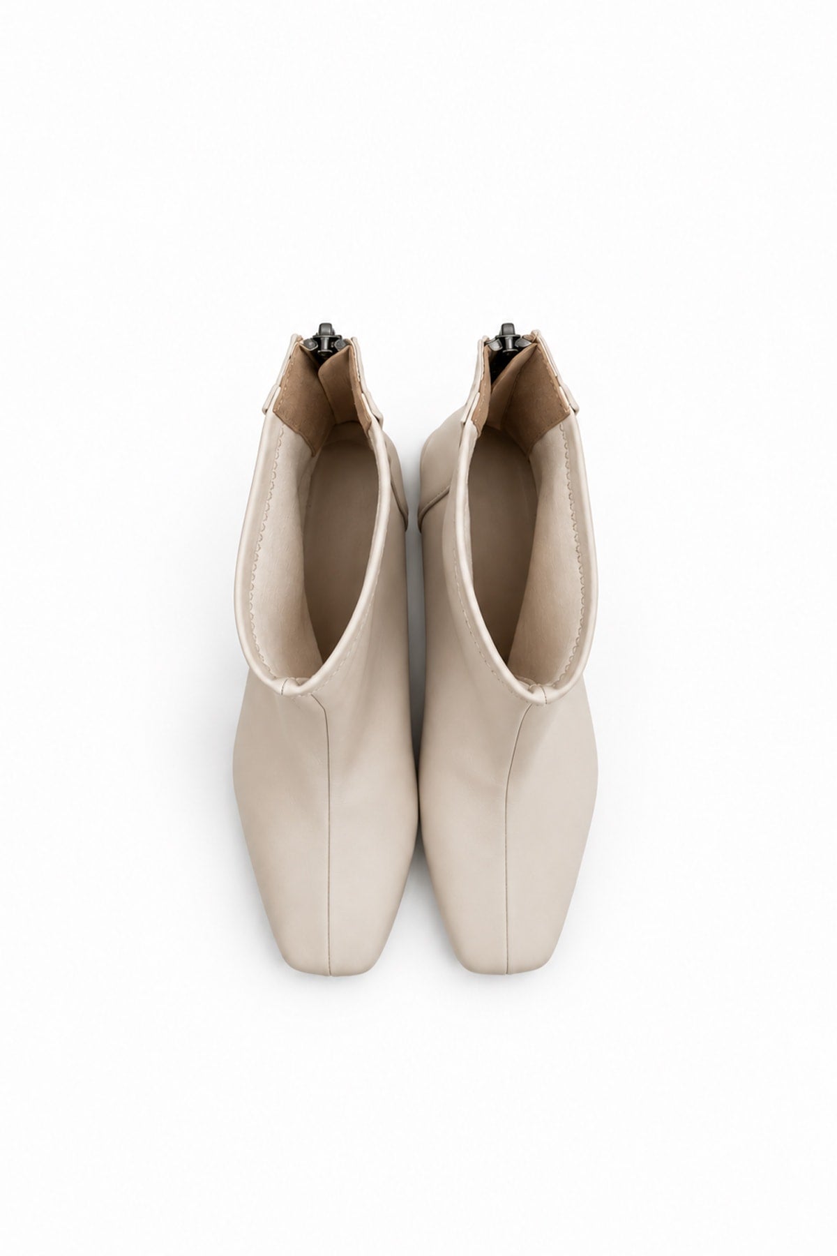 Fermuarlı Streç Topuklu Bot 101-8300