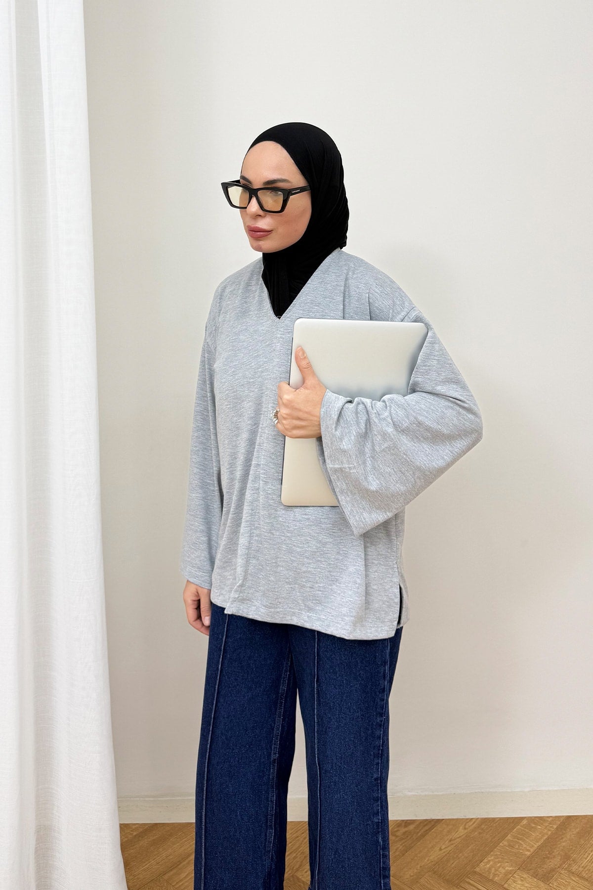 Basic İki İplik Tunik 79-7037