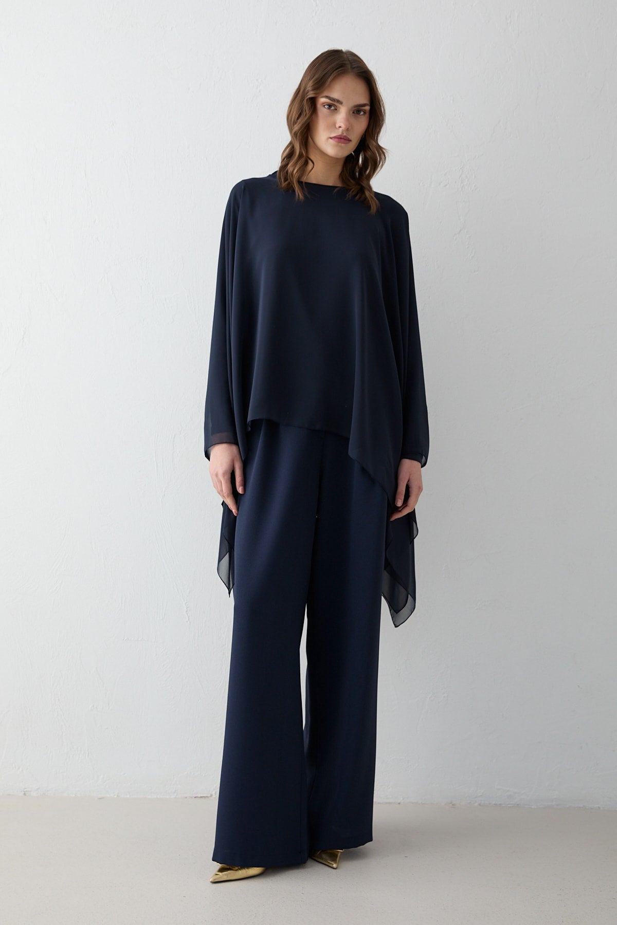 Şifon Tunikli Takım 32-2636