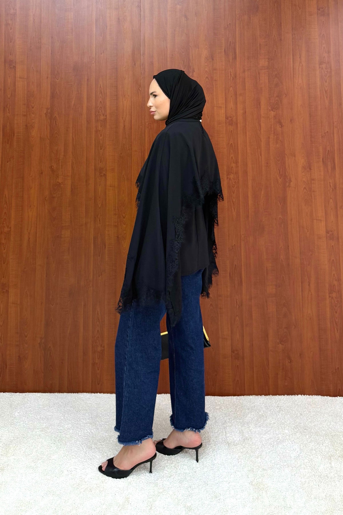 Dantelli Pelerin Tunik 32-2886