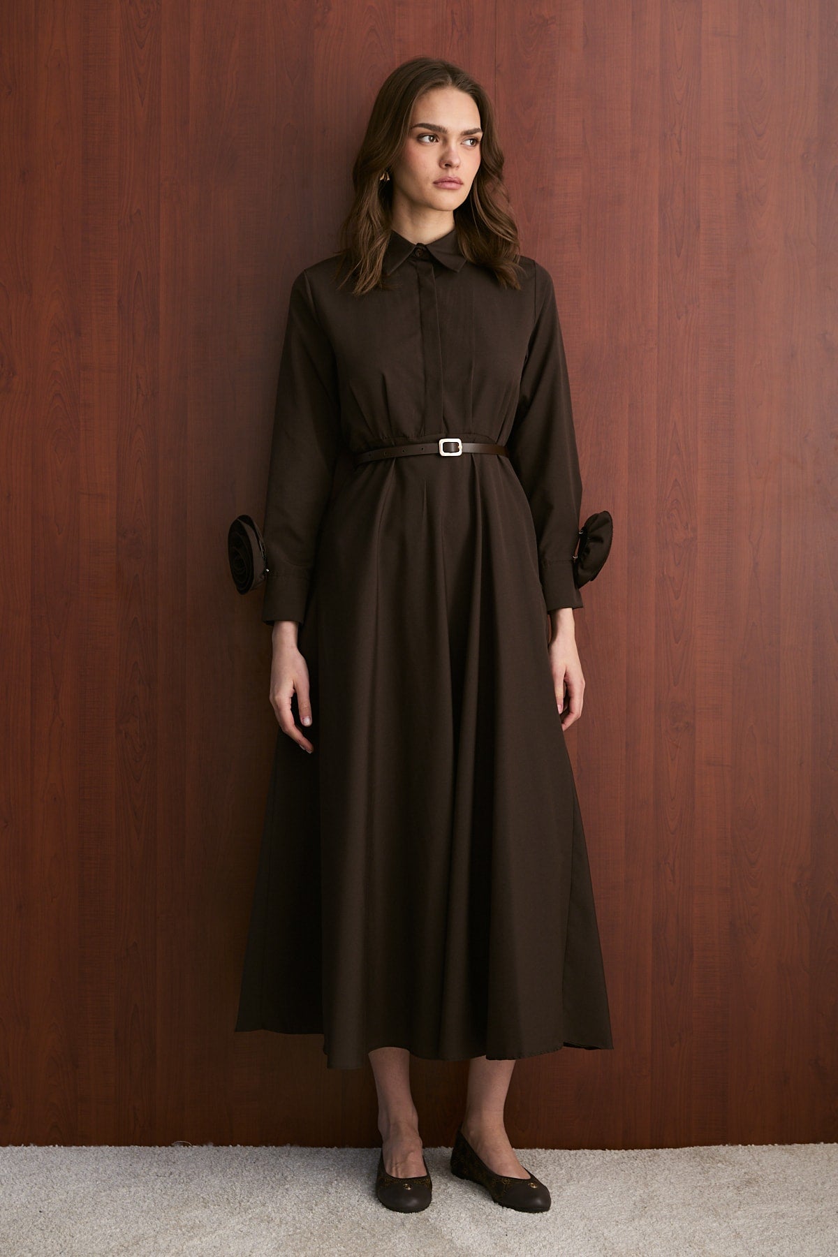 Poplin Elbise 32-2739