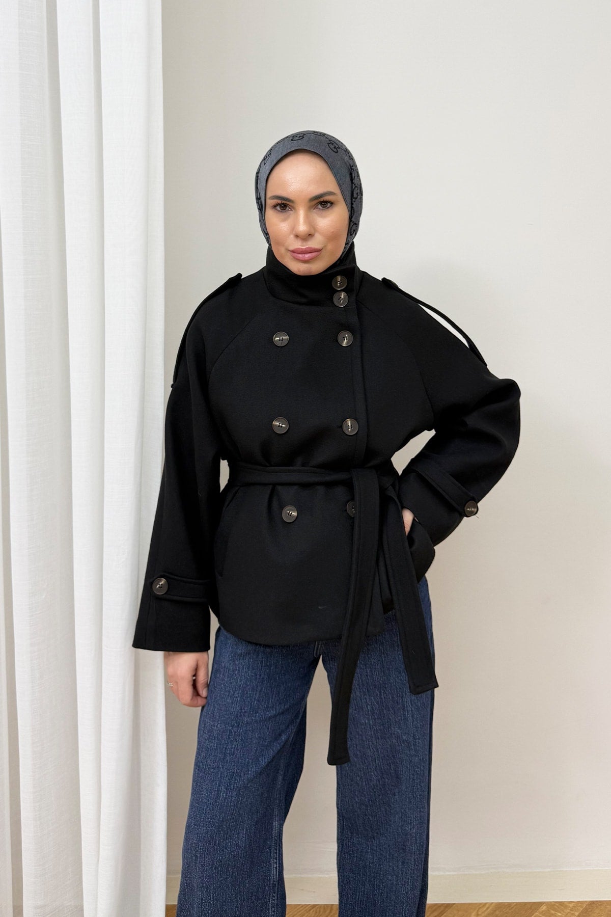 Premium Kaşe Kaban 12-70119