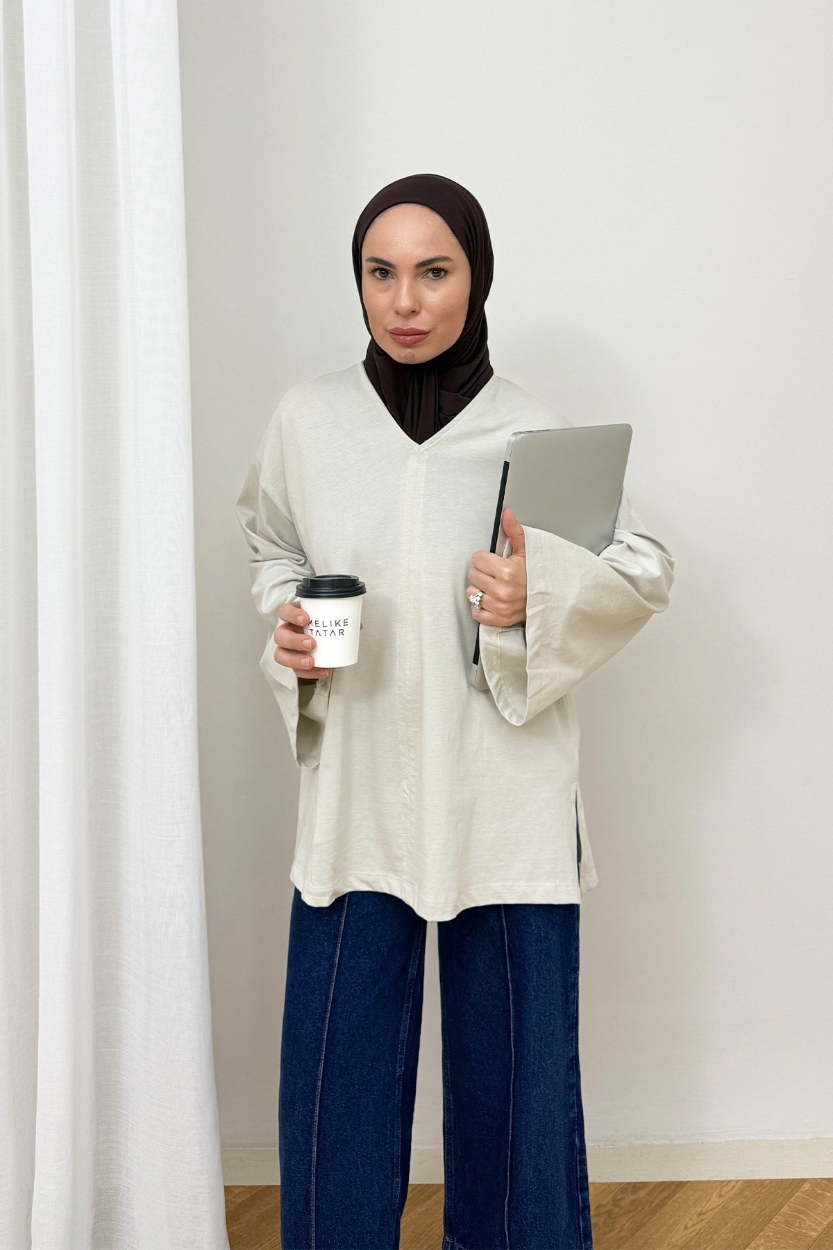 Basic İki İplik Tunik 79-7037