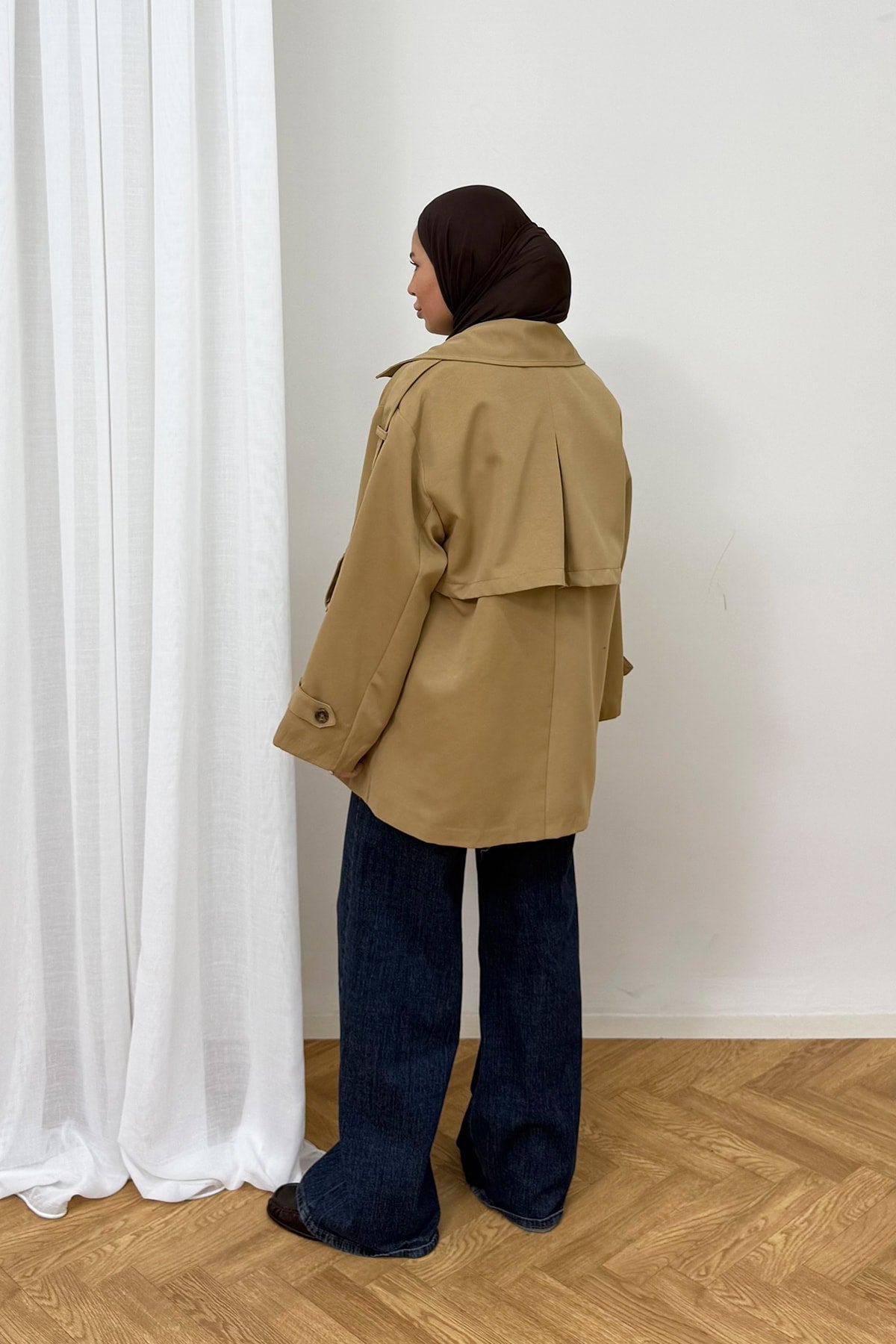 Kısa Oversize Trench 12-70164-1