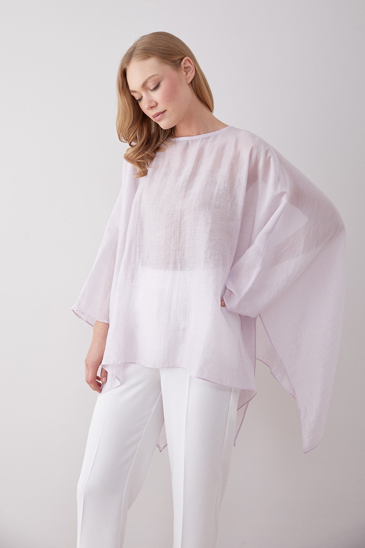 Tül Pelerin Tunik 32-2917