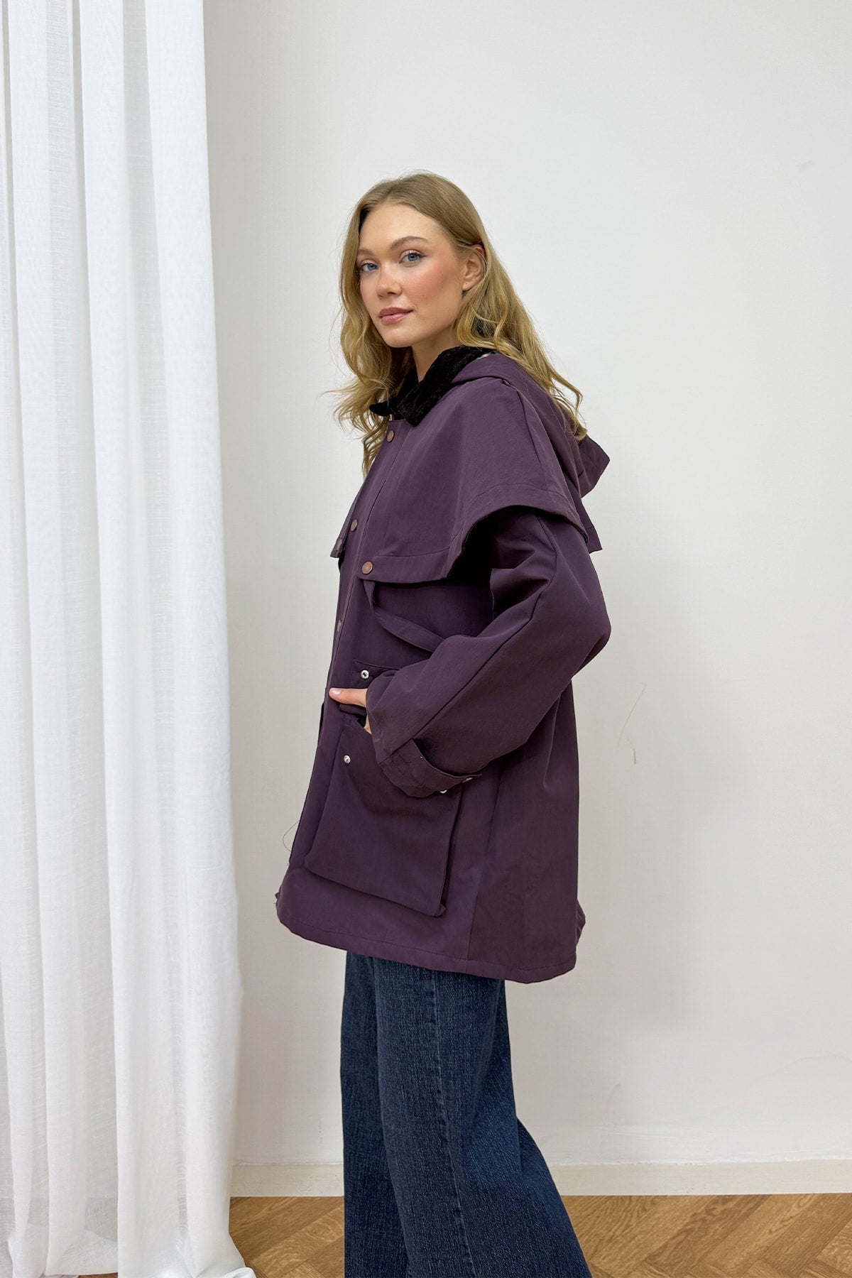 Çıtçıtlı Parka 86-0630