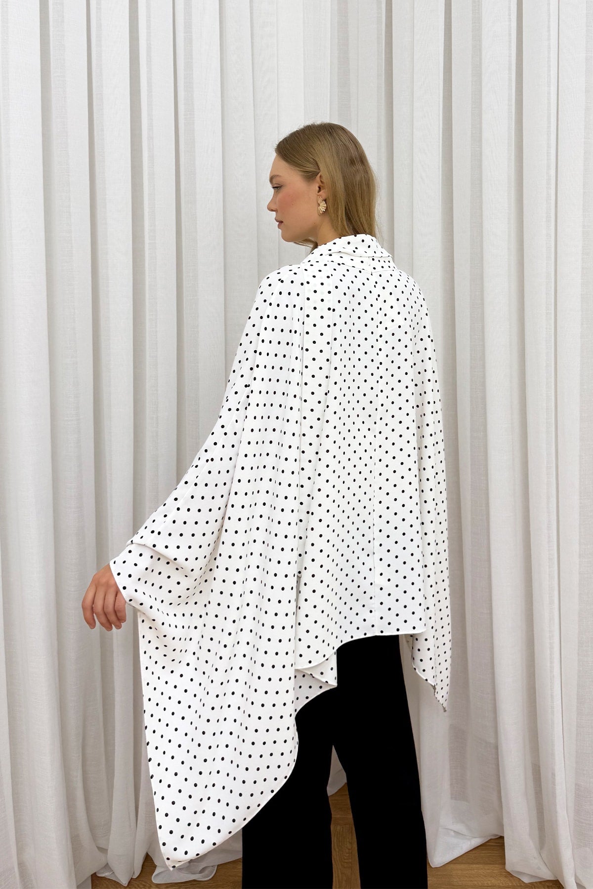 Puantiye Pelerin Tunik 32-2004-1