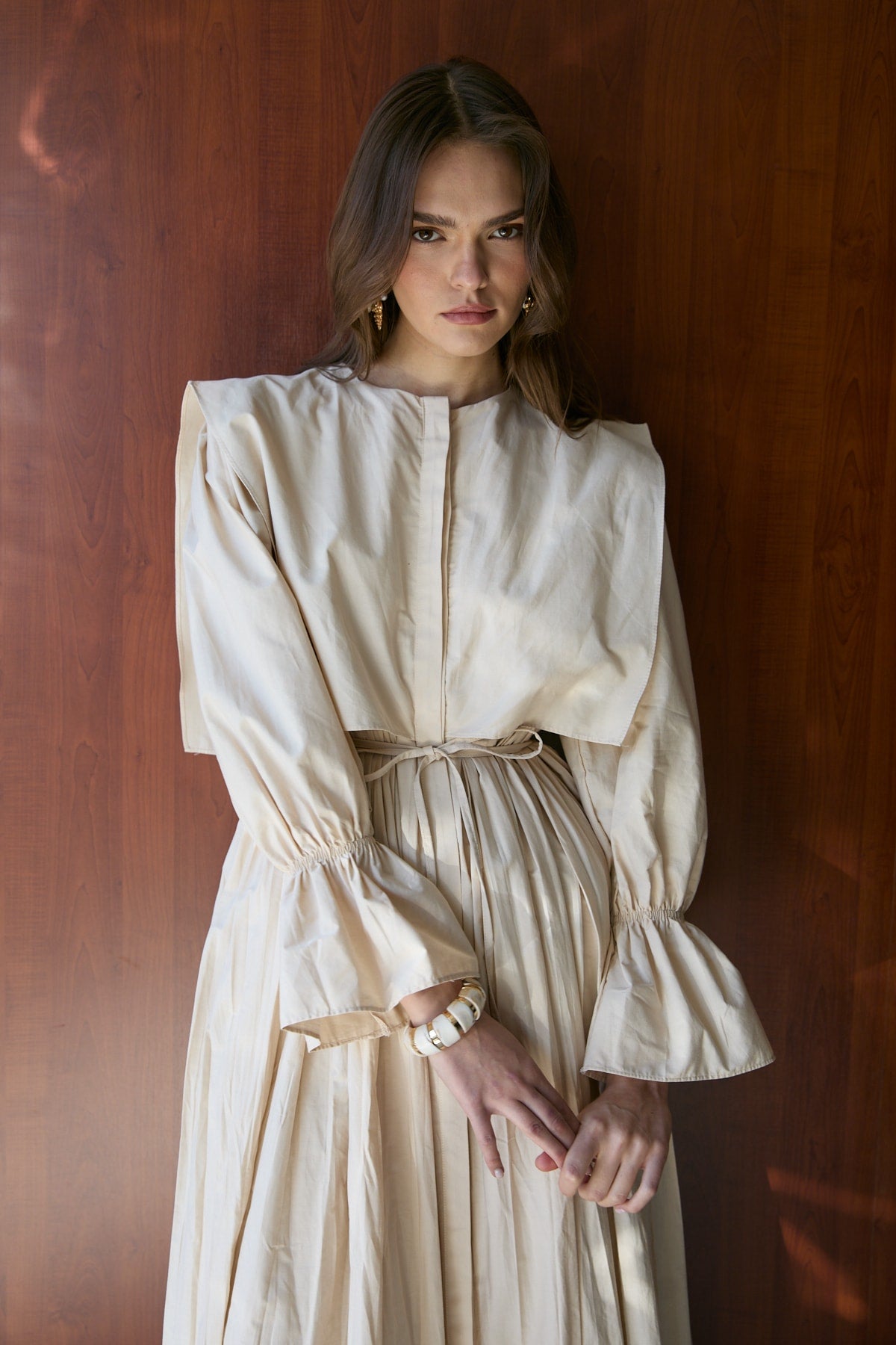 Poplin Elbise 32-2621