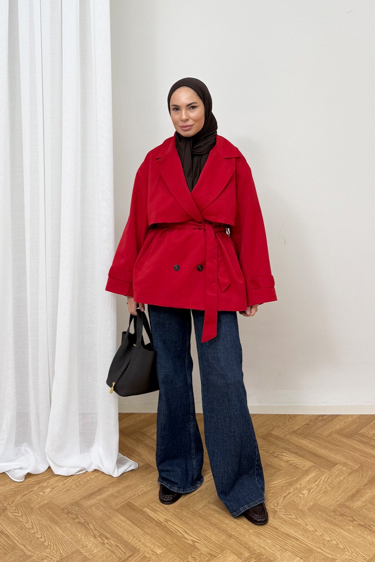 Kısa Oversize Trench 12-70164-1