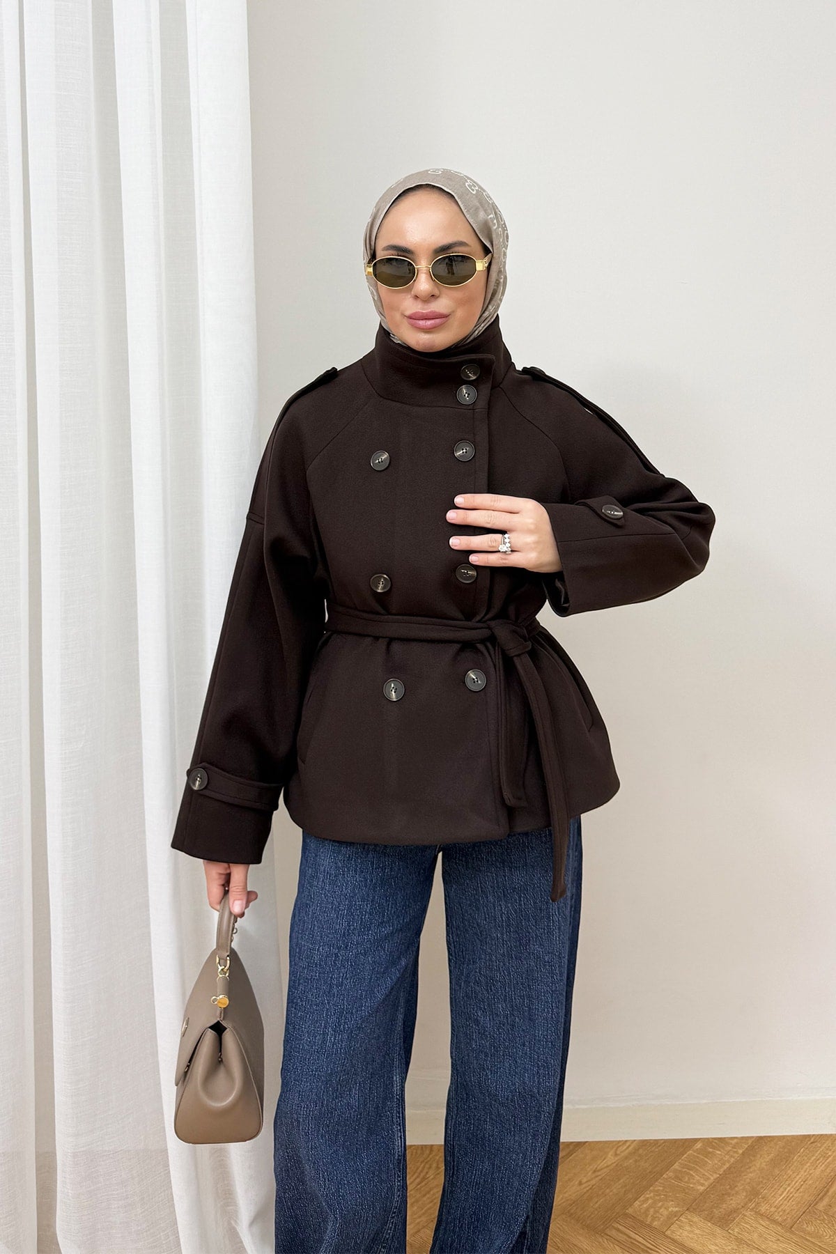 Premium Kaşe Kaban 12-70119