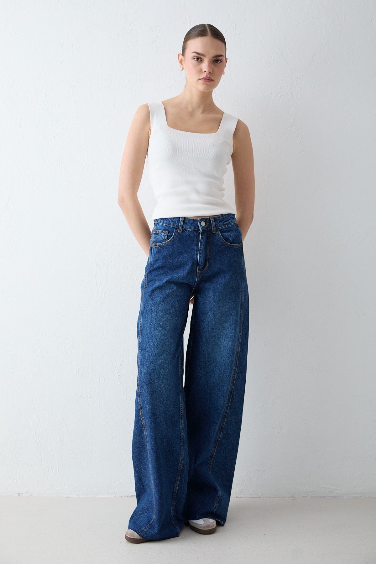 Bol Paça Denim Pantolon 32-8003
