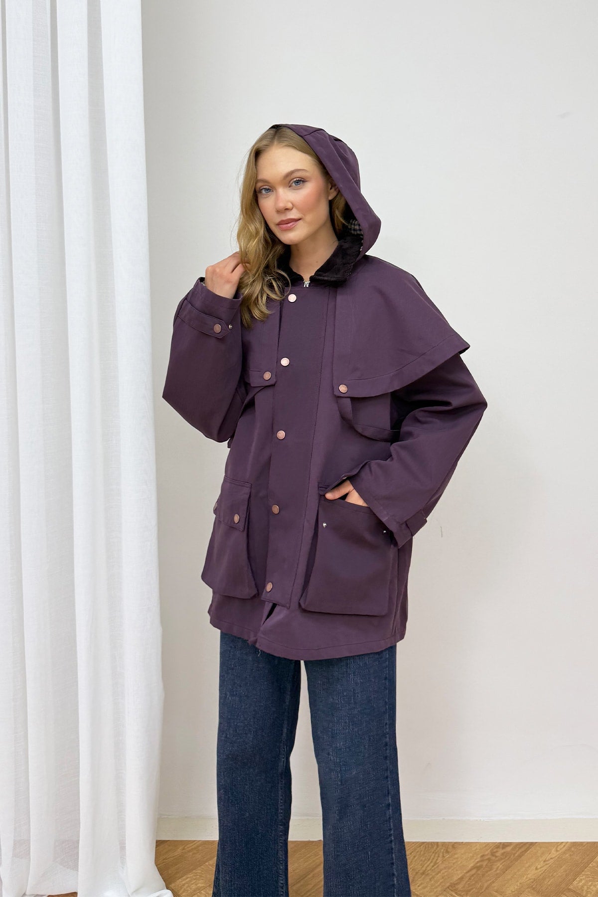Çıtçıtlı Parka 86-0630