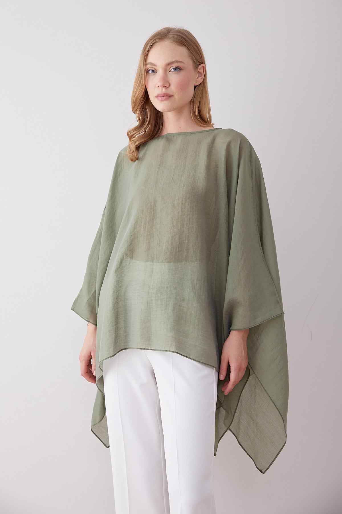 Tül Pelerin Tunik 32-2917
