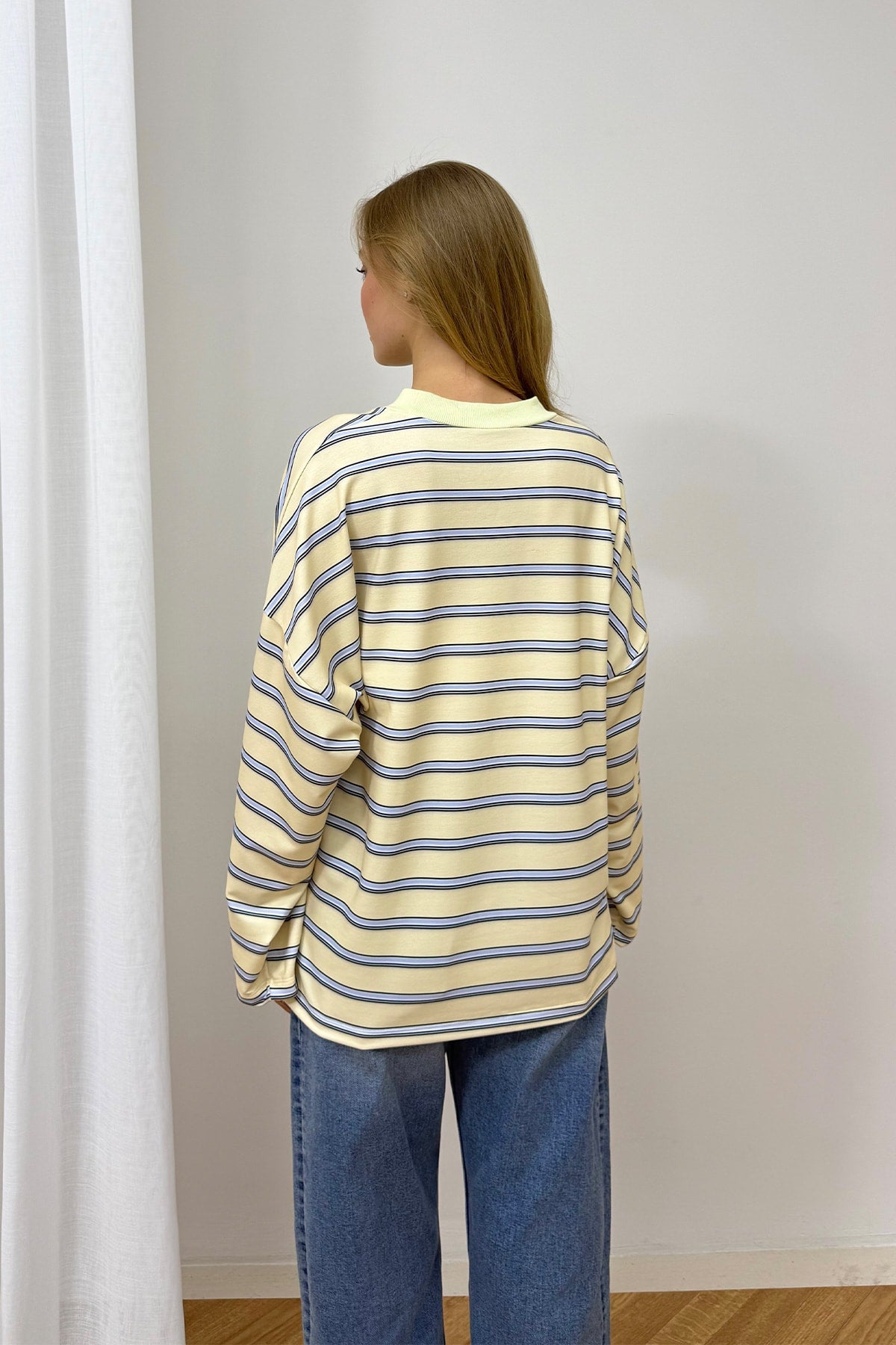 Çizgili Basic Tunik 79-7020