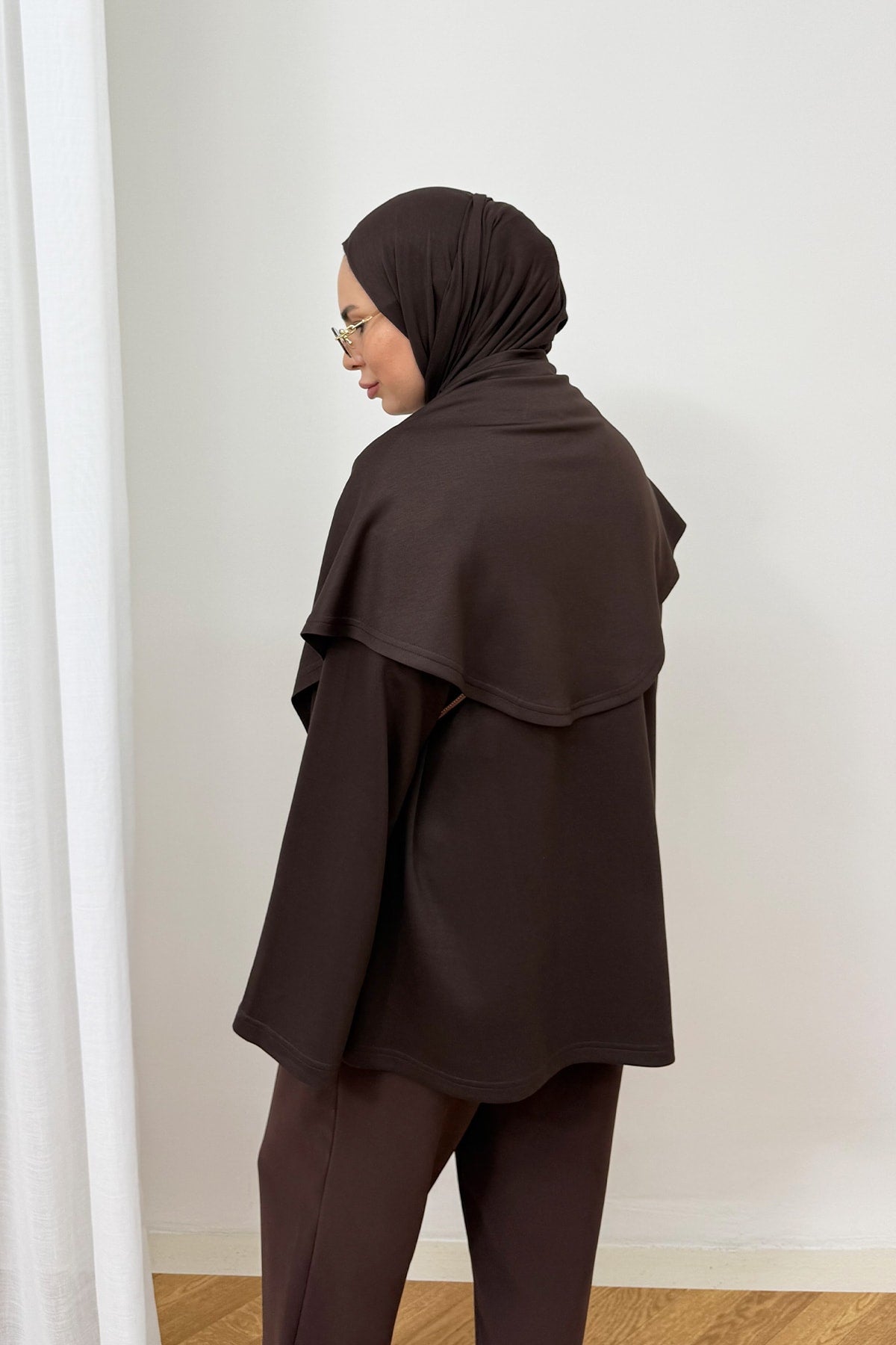 Şal Detaylı Tunik 3-4585