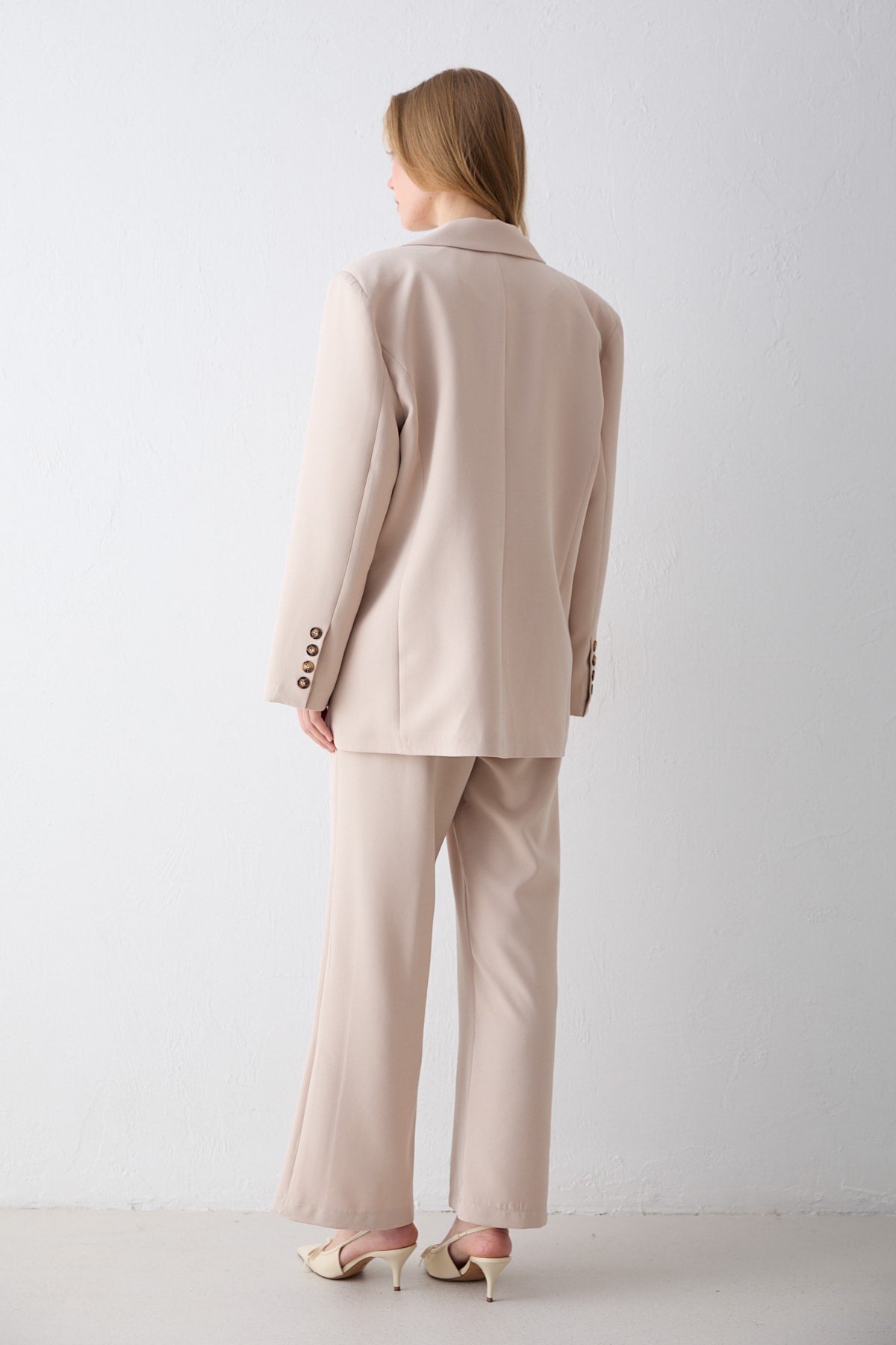 Oversize Ceketli Takım 32-2734