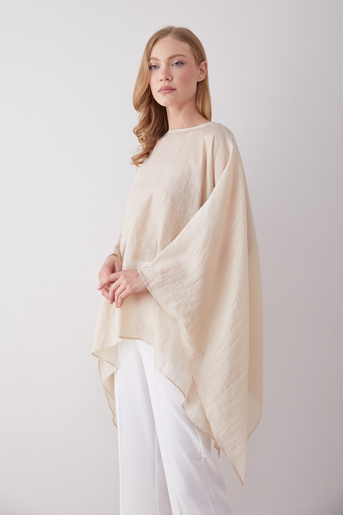 Tül Pelerin Tunik 32-2917