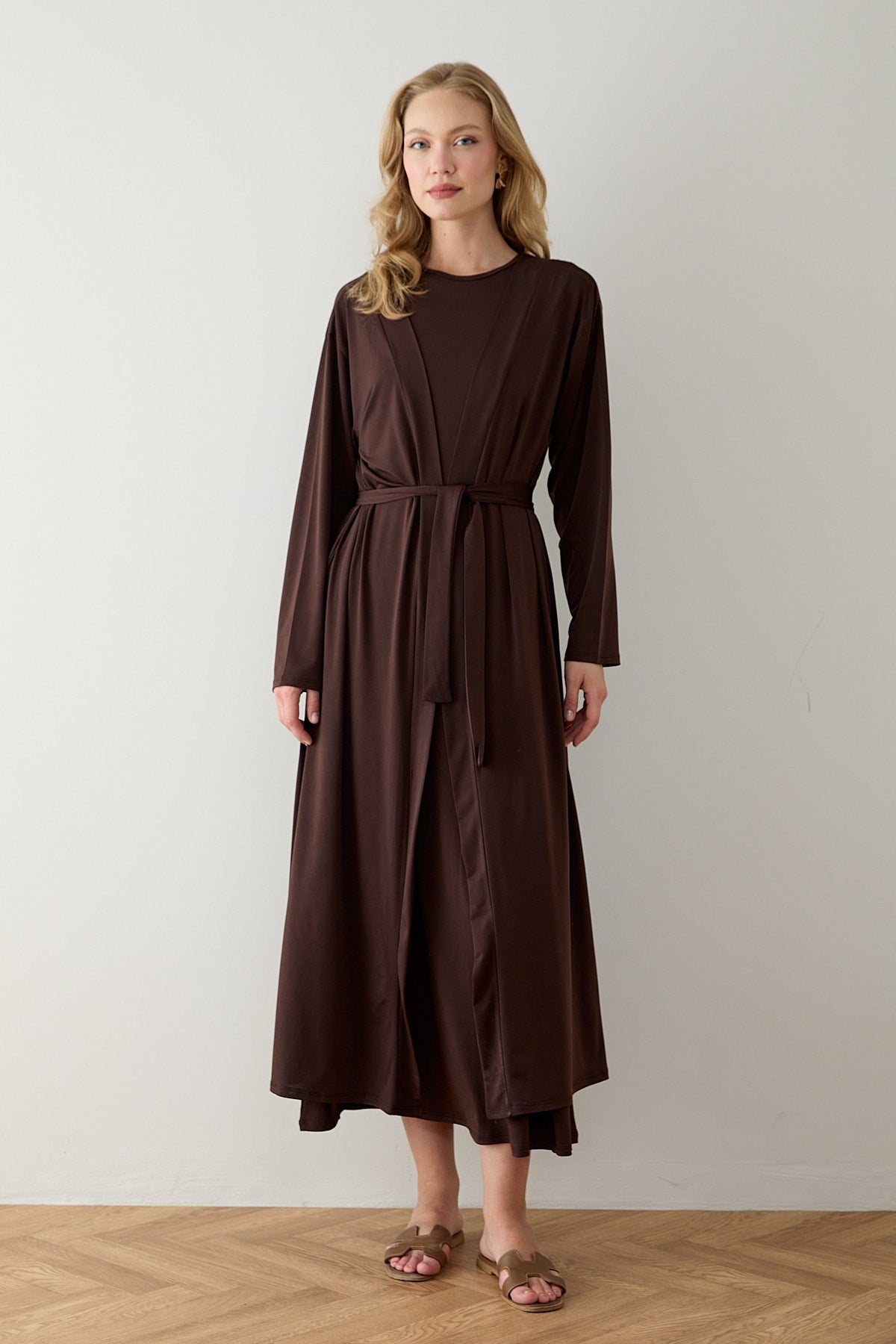 Elbise Abaya Takım 68-6315