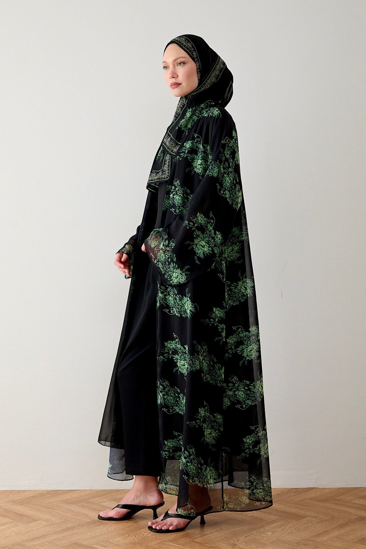 Abaya Şal Takım 12-39101