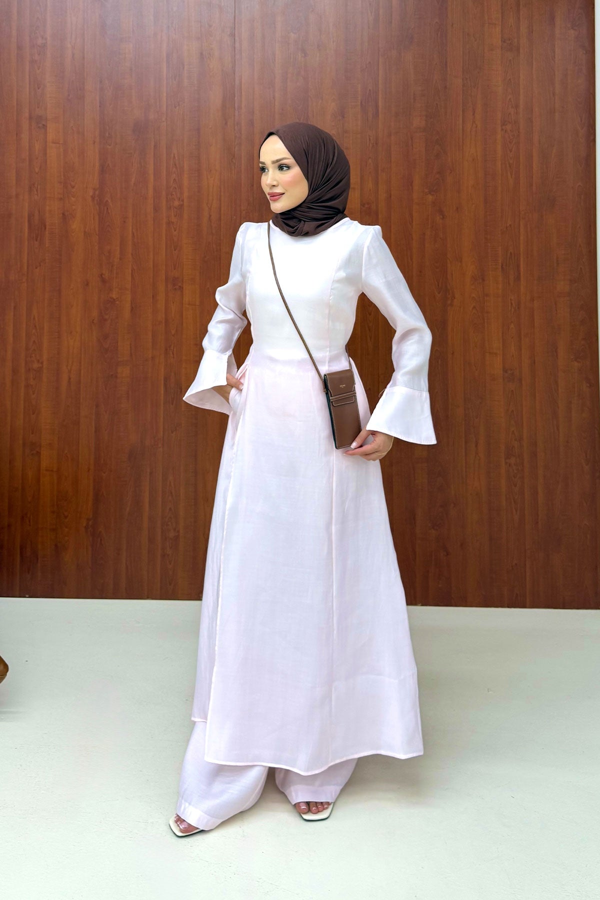 Yırtmaçlı Tunikli Takım 84-6095