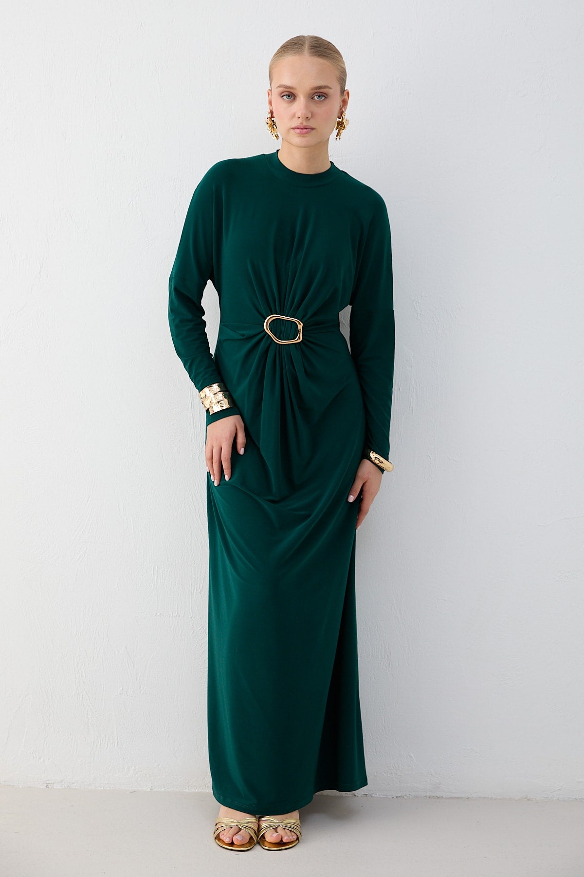 Sandy Tokalı Elbise 68-6220