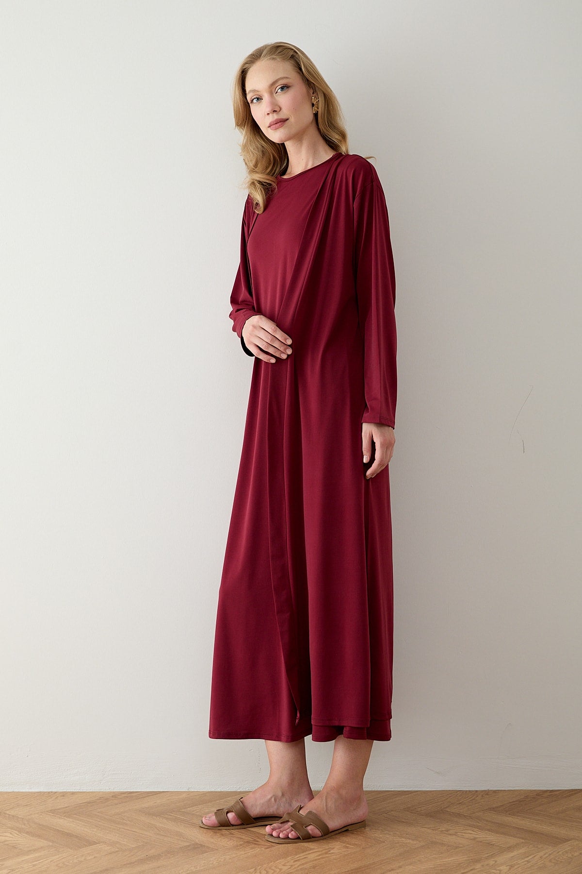 Elbise Abaya Takım 68-6315