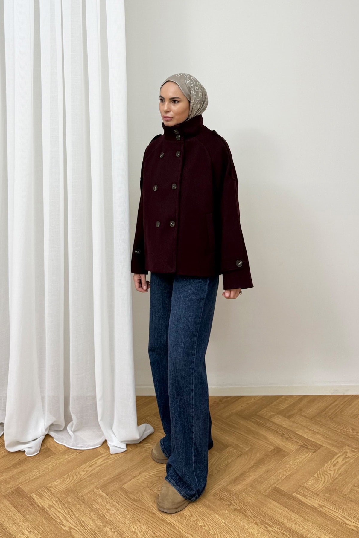 Premium Kaşe Kaban 12-70119