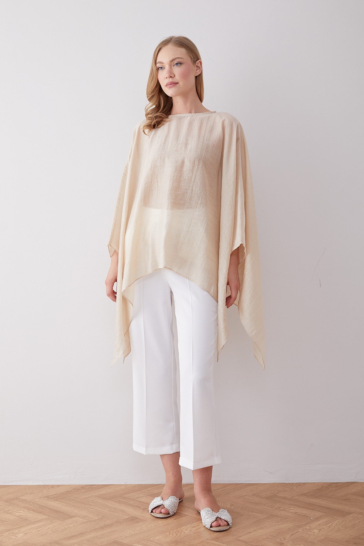 Tül Pelerin Tunik 32-2917