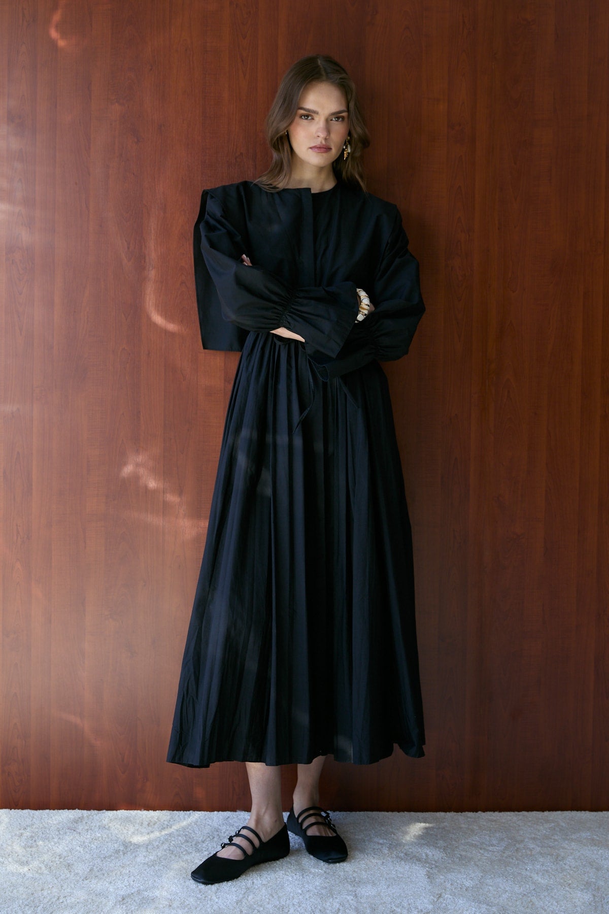 Poplin Elbise 32-2621