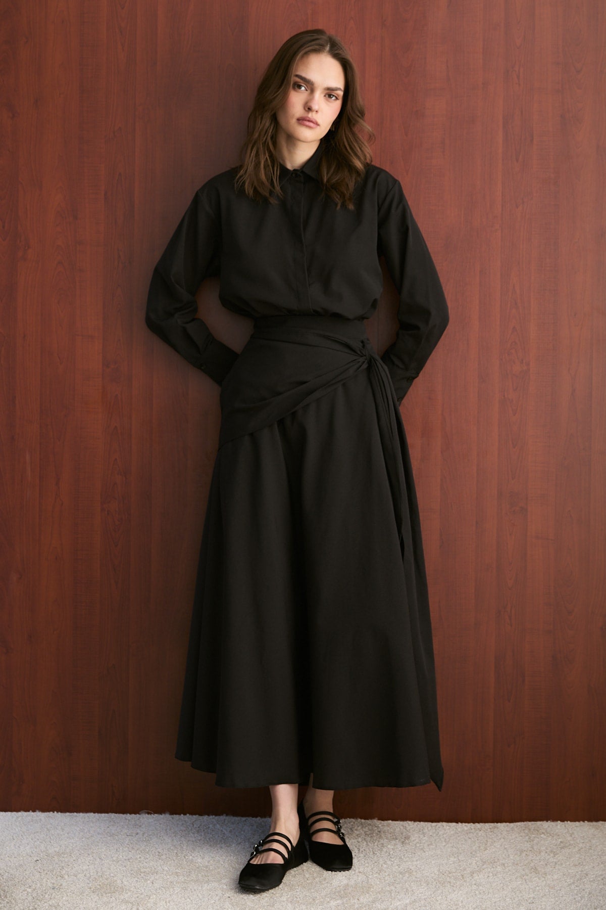Poplin Etekli Takım 32-2745