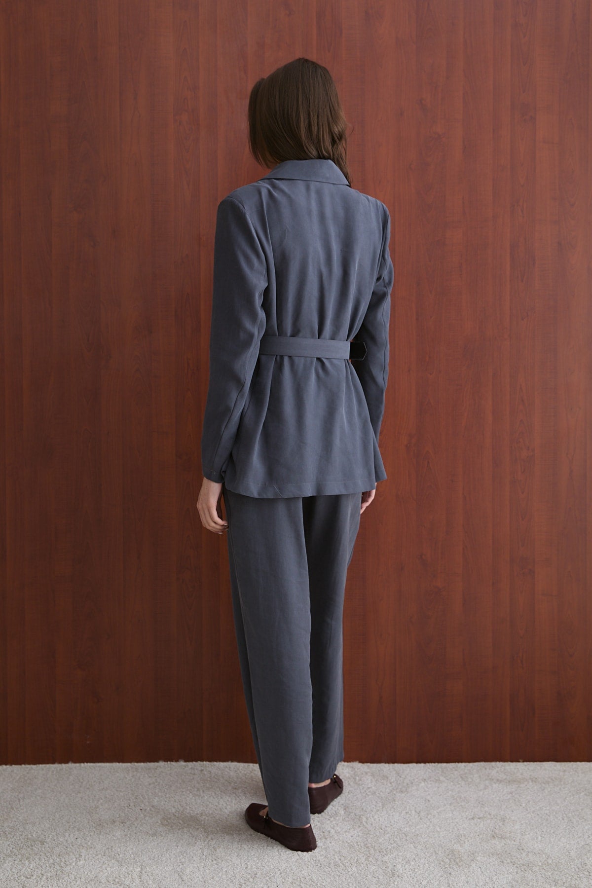 Diagonel Ceketli Takım 32-2750
