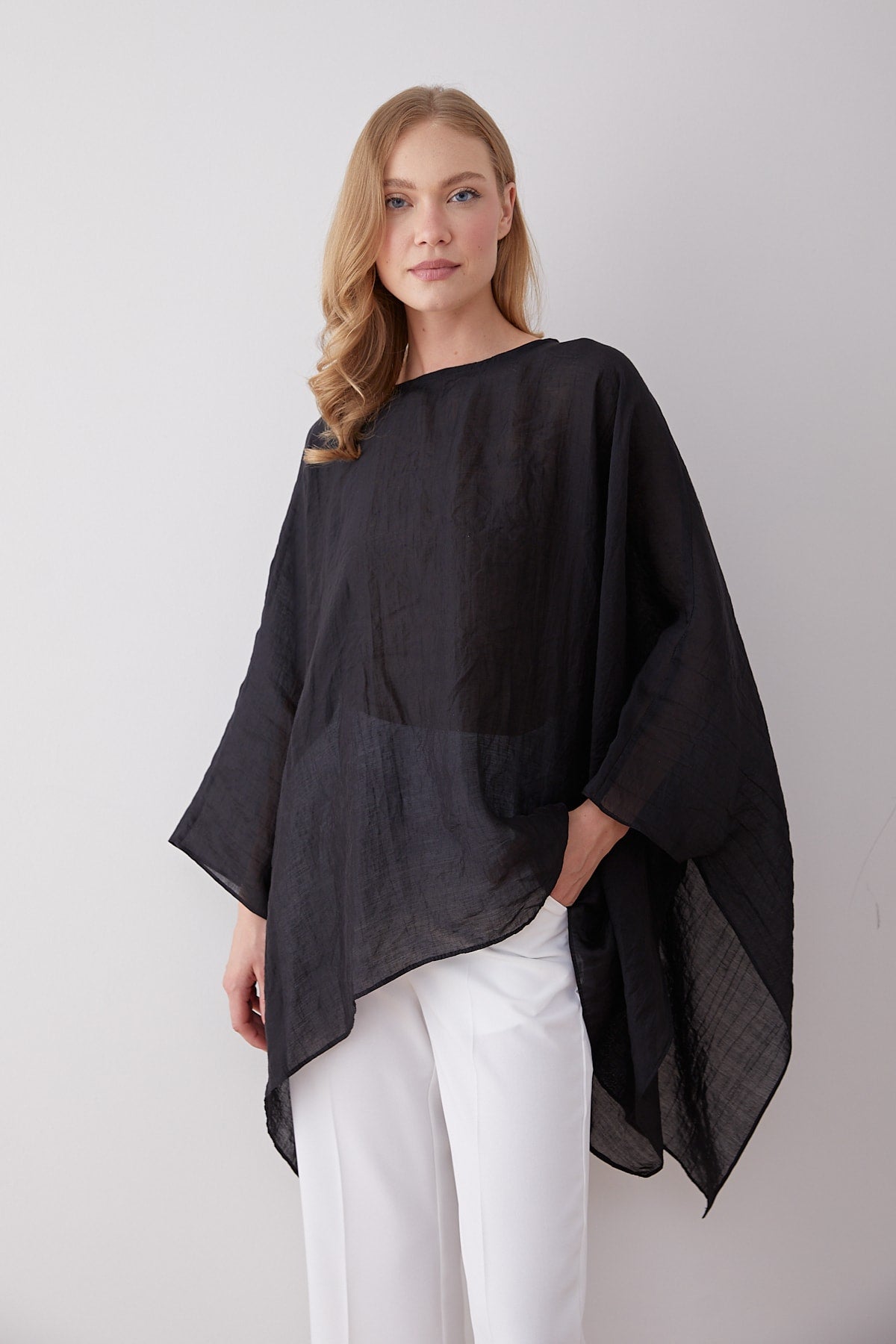 Tül Pelerin Tunik 32-2917
