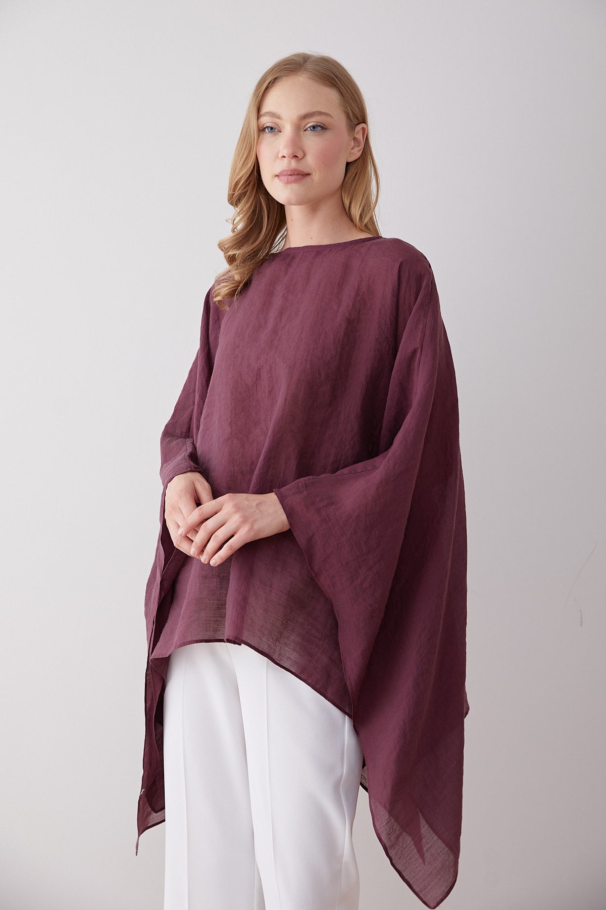 Tül Pelerin Tunik 32-2917