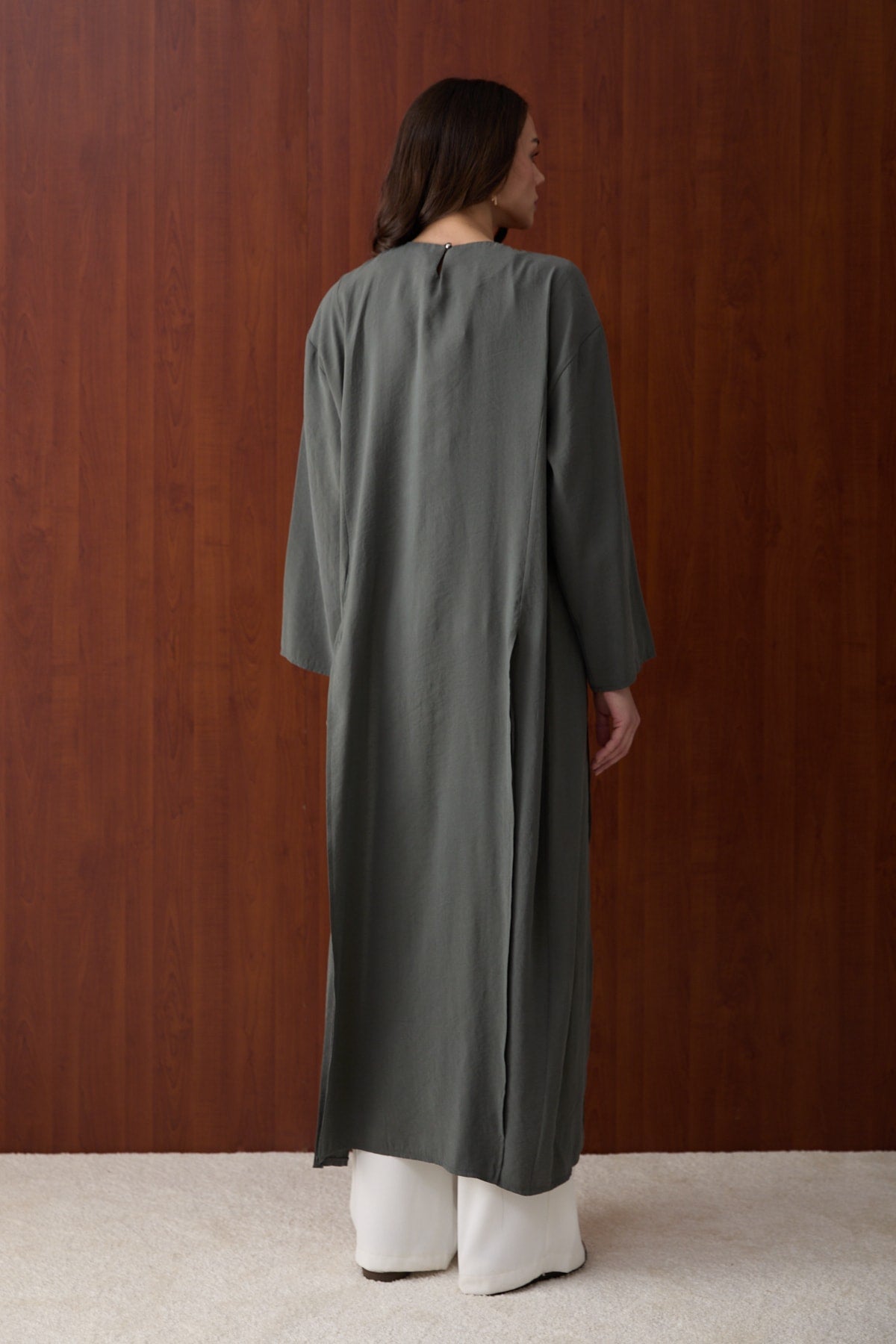 Yırtmaçlı Modal Tunik 32-2880