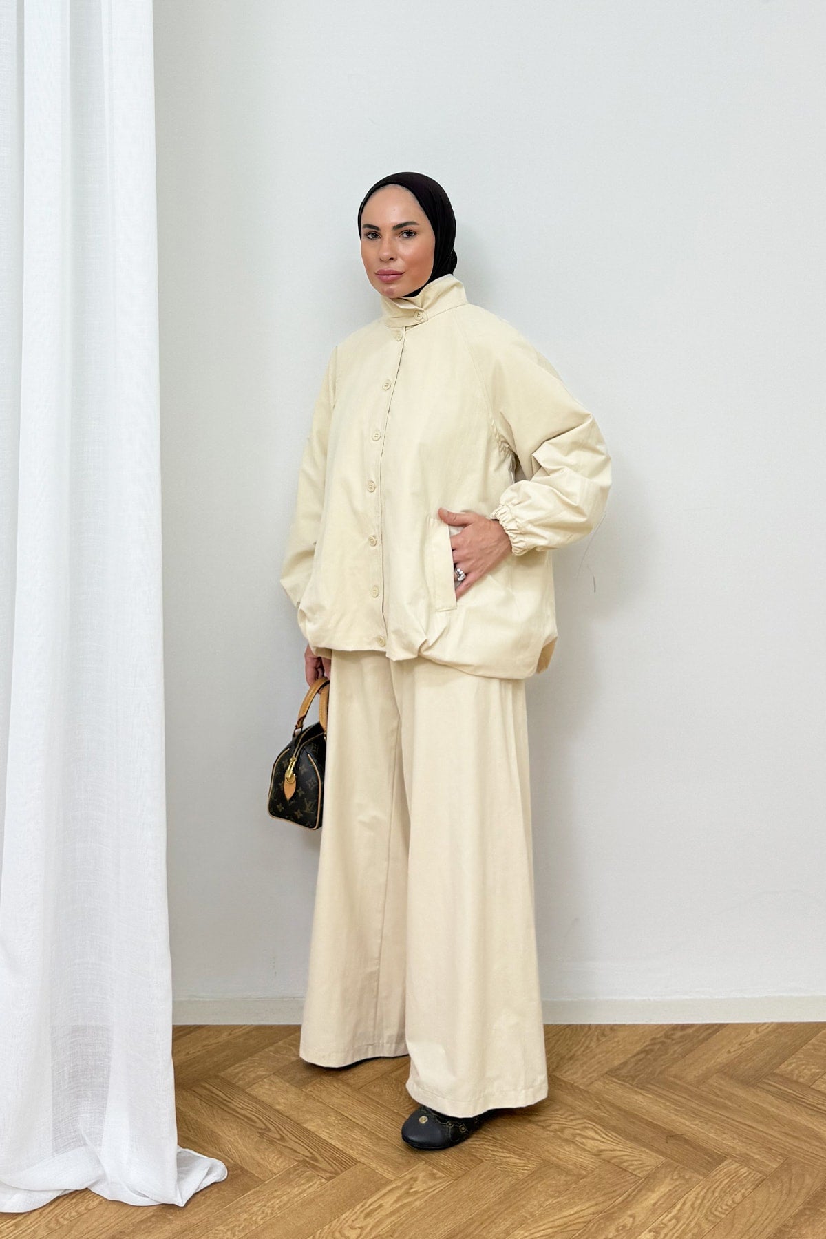 Trench Pantolonlu Takım 3-4578