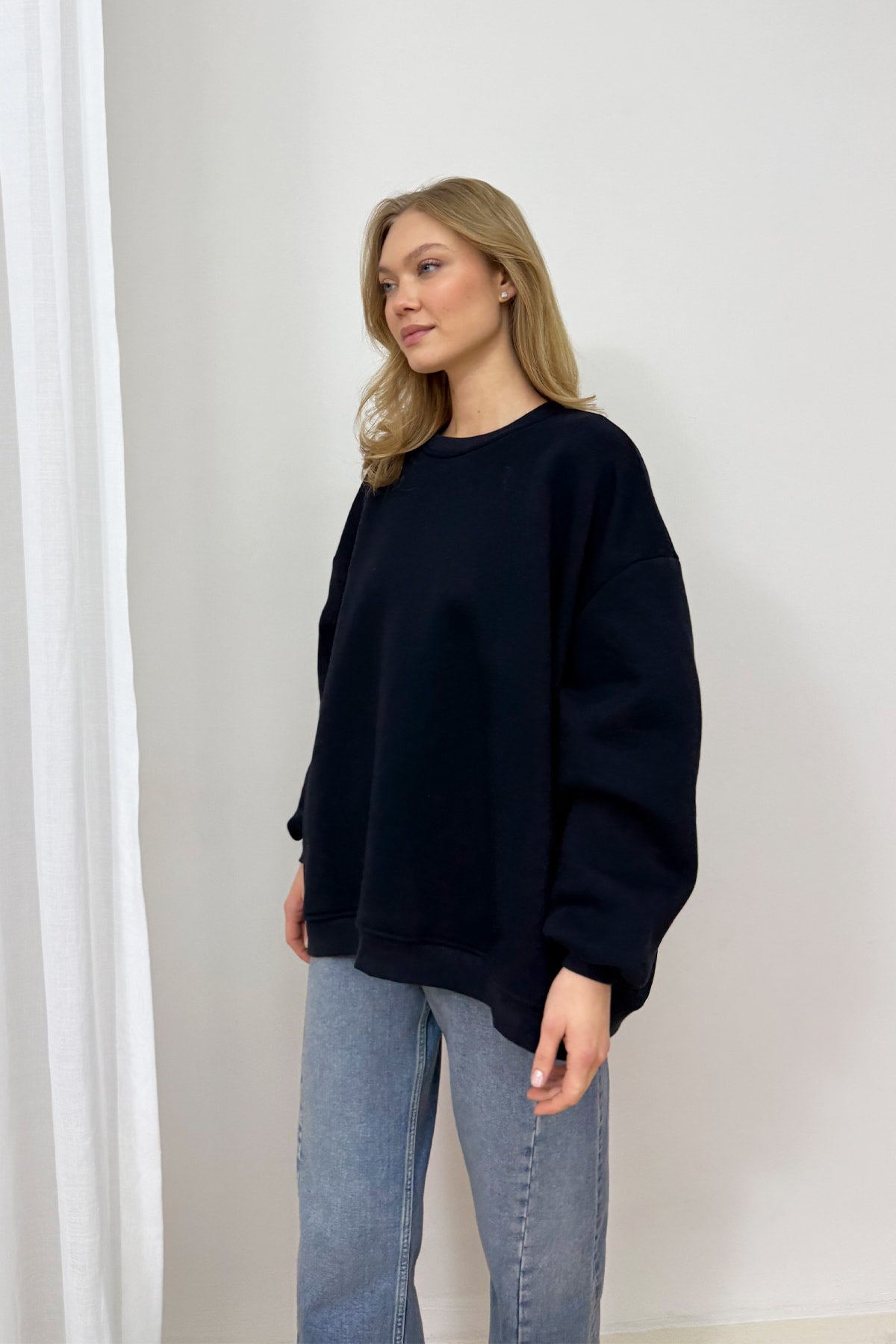 Şardonlu Üç İplik Sweat 102-2762