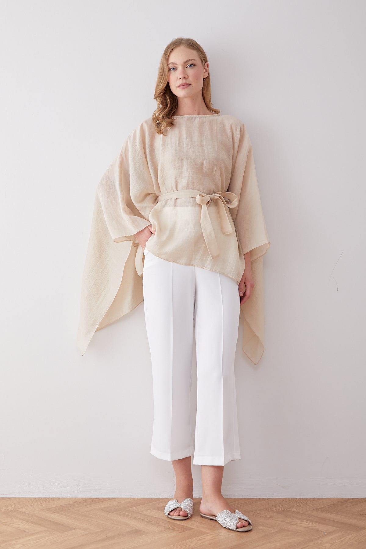 Tül Pelerin Tunik 32-2917