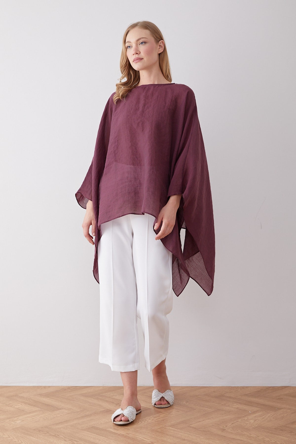 Tül Pelerin Tunik 32-2917