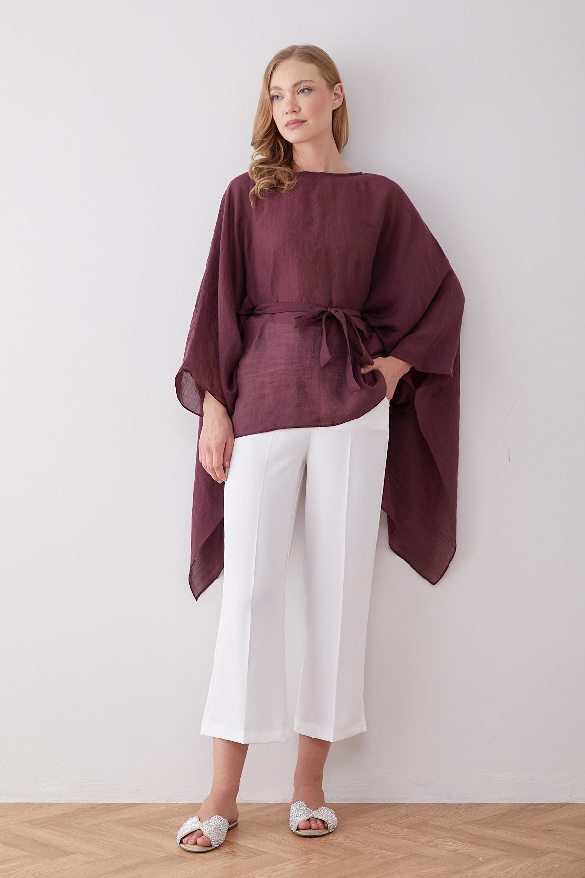 Tül Pelerin Tunik 32-2917