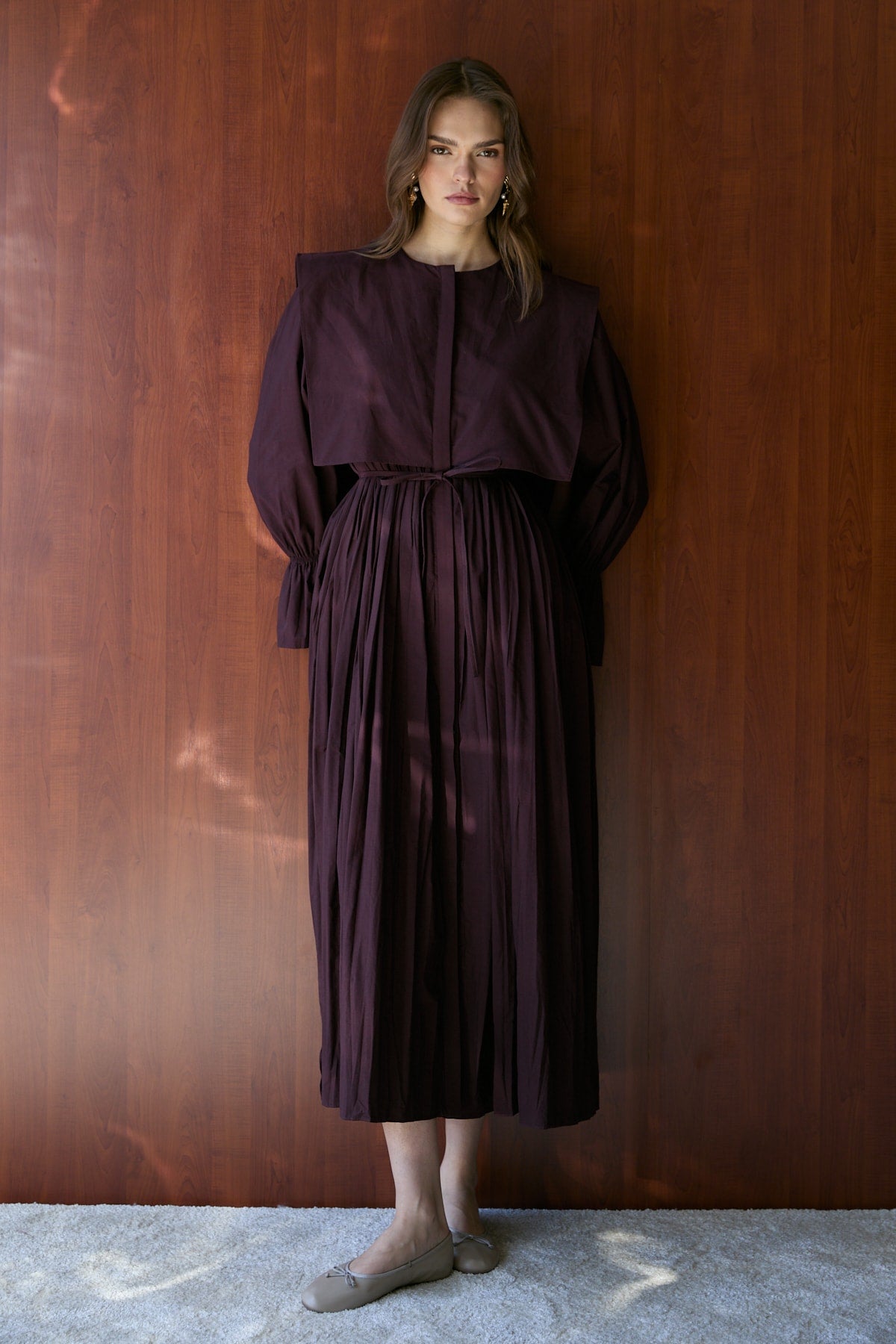 Poplin Elbise 32-2621