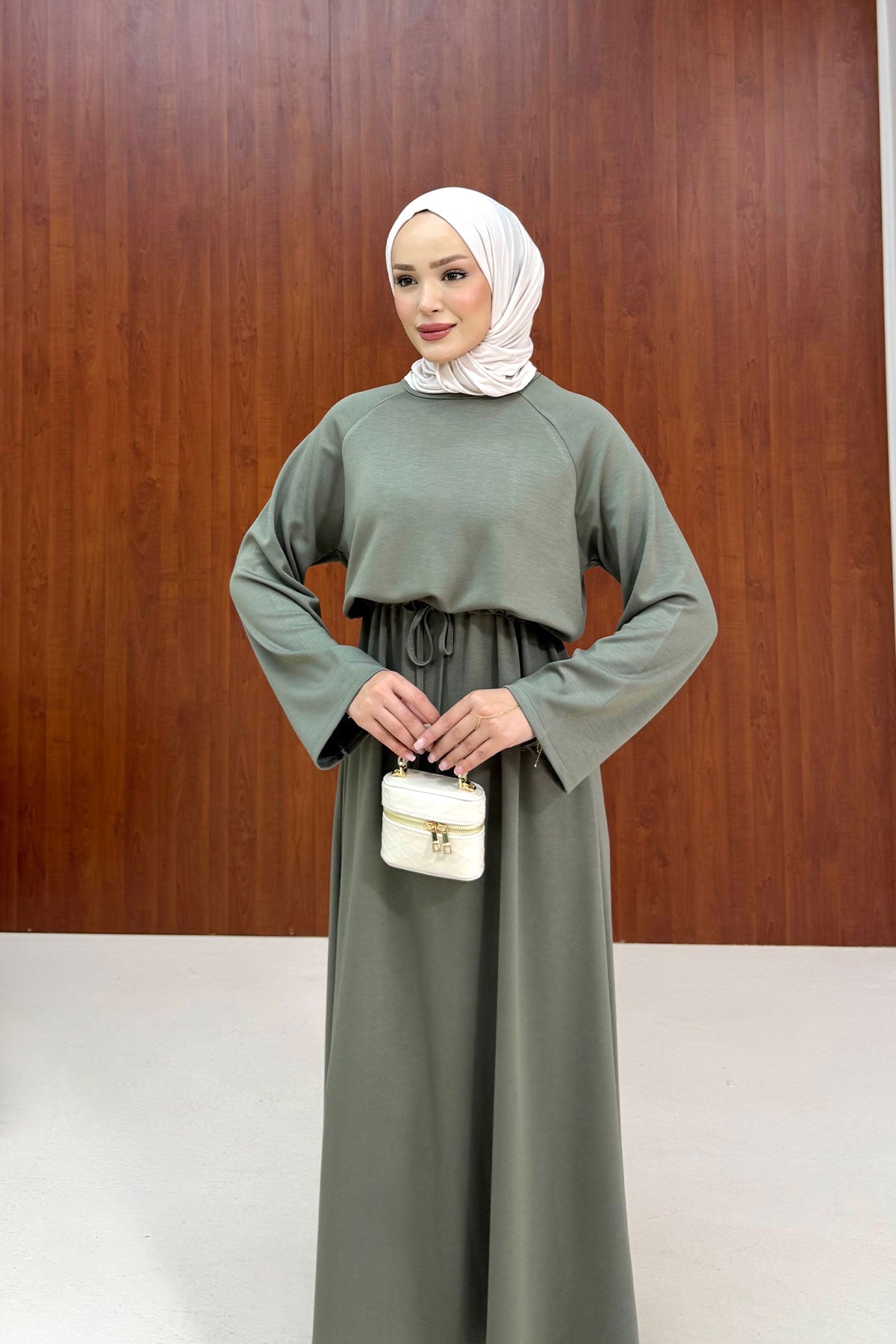 Örme Modal Elbise 68-6600