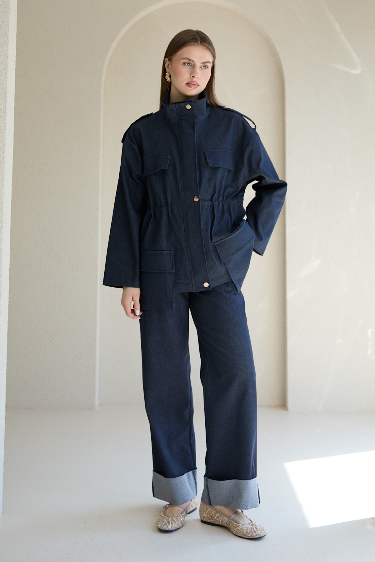 Denim Cepli Takım 32-2770