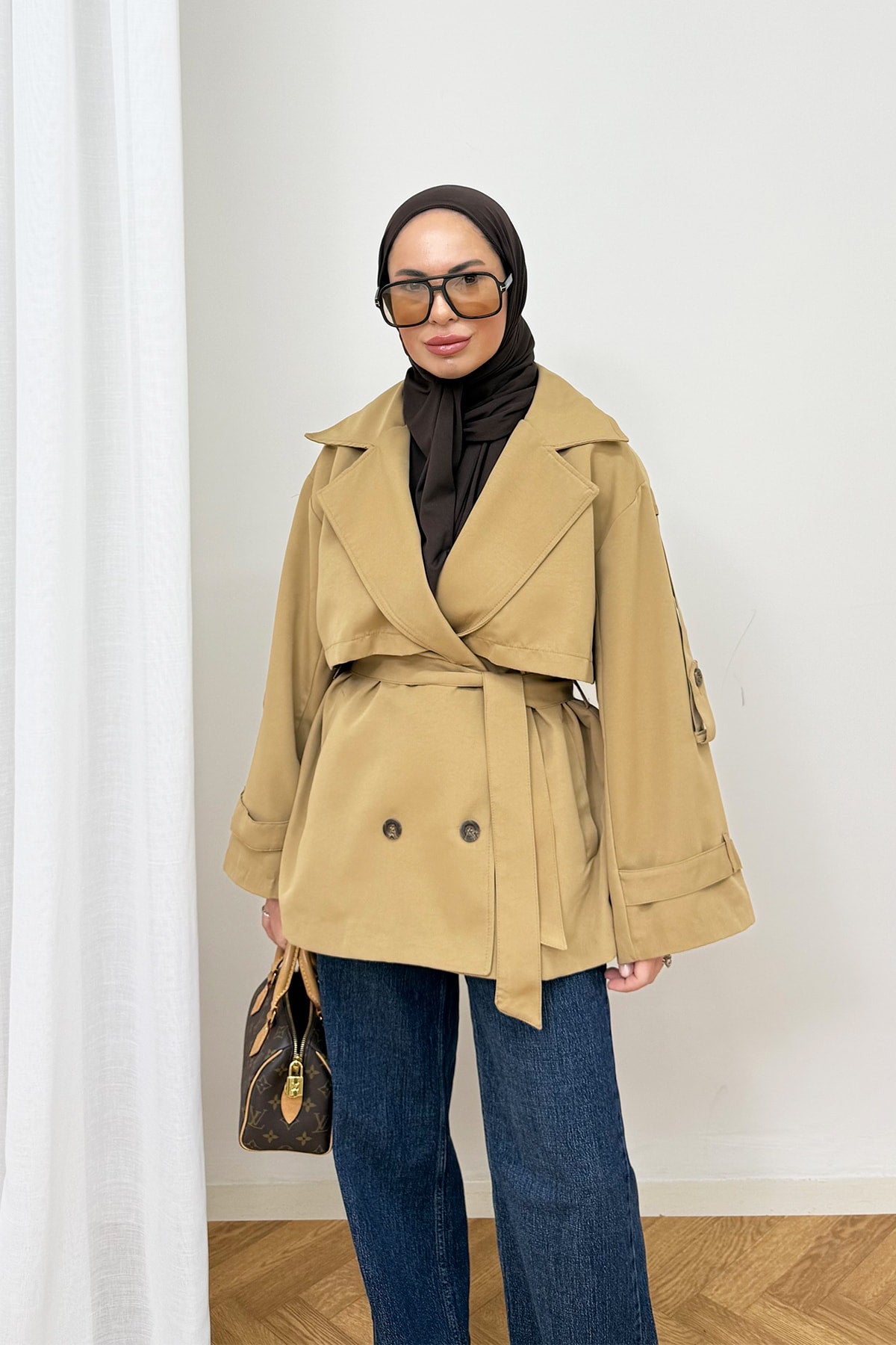 Kısa Oversize Trench 12-70164-1