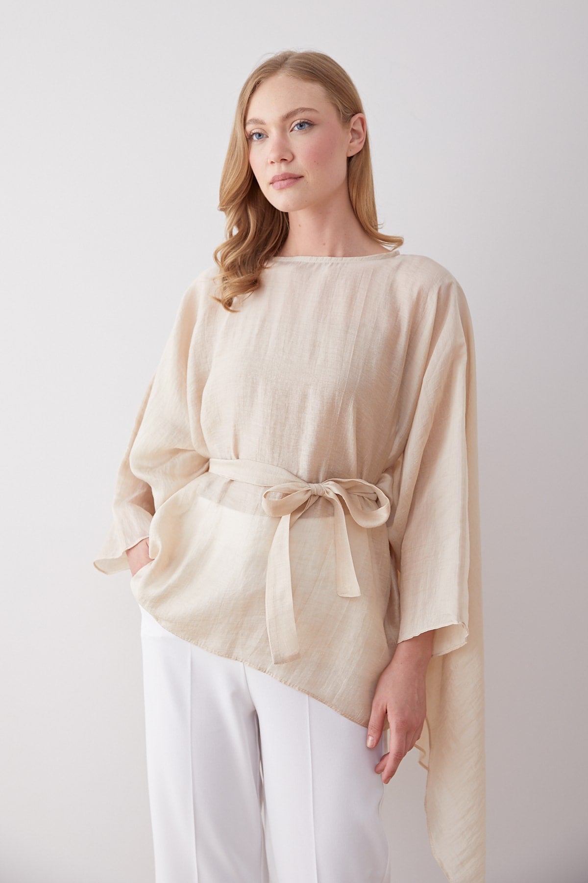 Tül Pelerin Tunik 32-2917