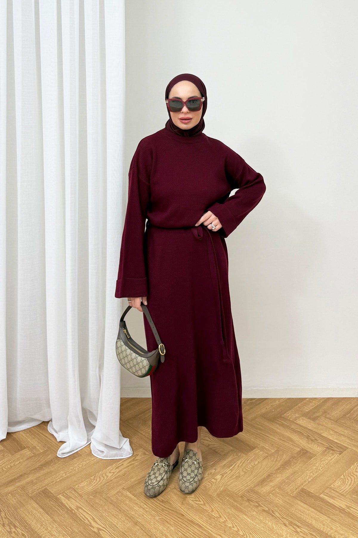 Triko Elbise 80-8419