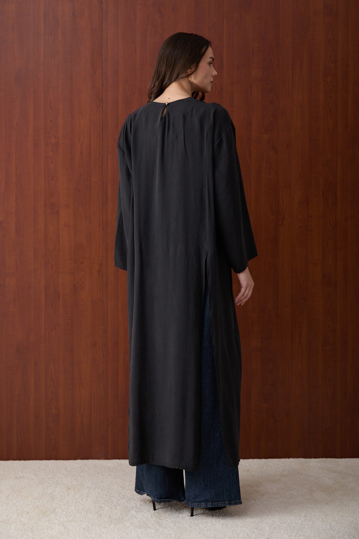 Yırtmaçlı Modal Tunik 32-2880