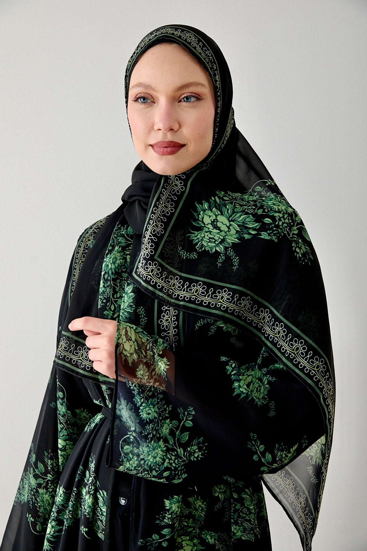 Abaya Şal Takım 12-39101