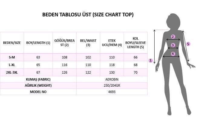Kadın Uzun Kollu V Yakalı Bağcıklı Aerobin Bluz