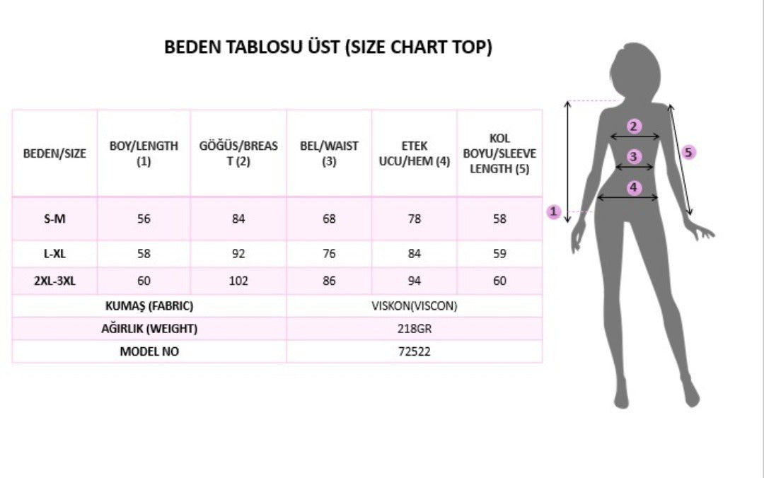 Kadın Uzun Kollu Kruvaze Yakalı Yandan Tokalı Viskon Bluz