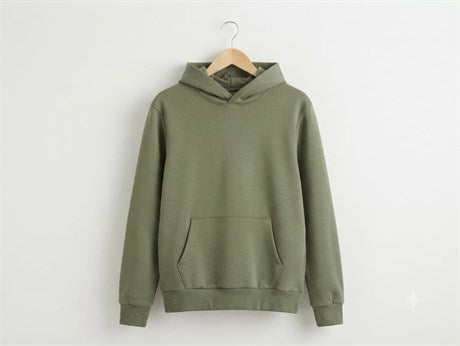 Kadın-Erkek 2 İplik Dokuma Kumaş Oversize Unisex Sweatshirt